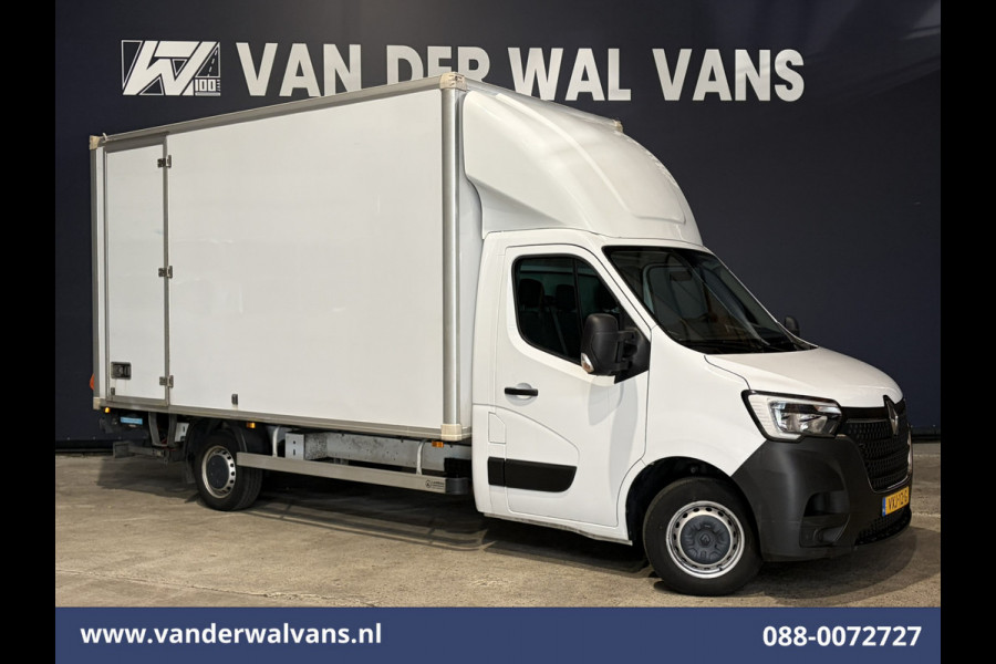 Renault Master 2.3 dCi 146pk Bakwagen 232cm Hoog Laadklep Zijdeur Euro6 Airco | LED | Lat om Lat betimmering Cruisecontrol, Bijrijdersbank, 972kg laadvermogen