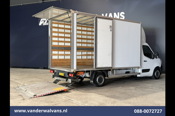 Renault Master 2.3 dCi 146pk Bakwagen 232cm Hoog Laadklep Zijdeur Euro6 Airco | LED | Lat om Lat betimmering Cruisecontrol, Bijrijdersbank, 972kg laadvermogen