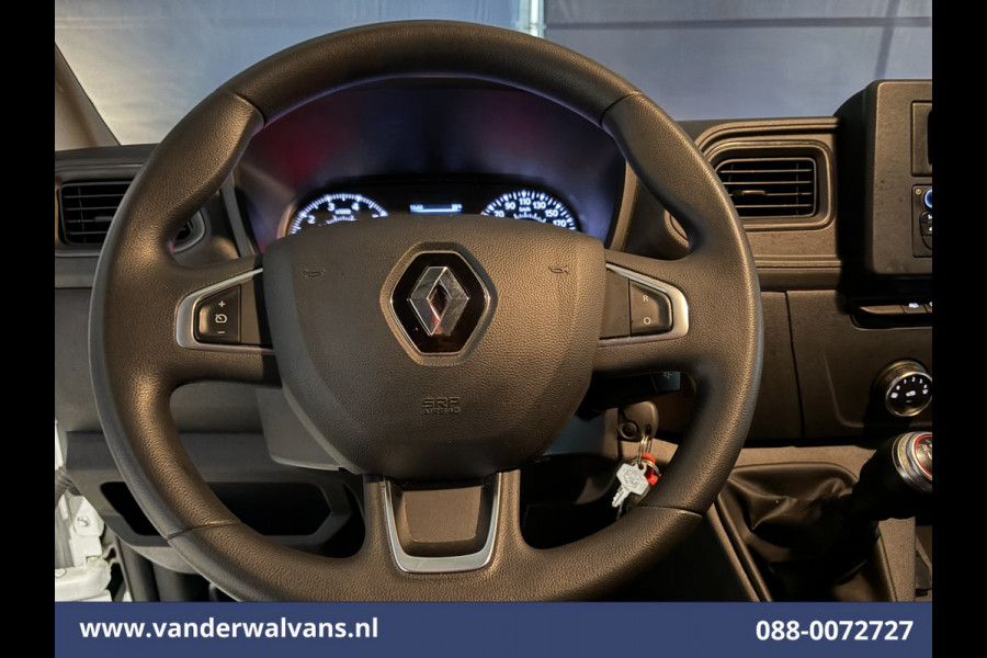 Renault Master 2.3 dCi 146pk Bakwagen 232cm Hoog Laadklep Zijdeur Euro6 Airco | LED | Lat om Lat betimmering Cruisecontrol, Bijrijdersbank, 972kg laadvermogen