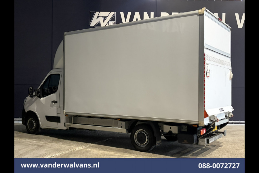 Renault Master 2.3 dCi 146pk Bakwagen 232cm Hoog Laadklep Zijdeur Euro6 Airco | LED | Lat om Lat betimmering Cruisecontrol, Bijrijdersbank, 972kg laadvermogen