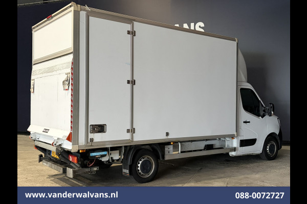 Renault Master 2.3 dCi 146pk Bakwagen 232cm Hoog Laadklep Zijdeur Euro6 Airco | LED | Lat om Lat betimmering Cruisecontrol, Bijrijdersbank, 972kg laadvermogen
