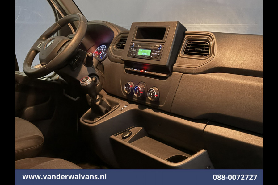 Renault Master 2.3 dCi 146pk Bakwagen 232cm Hoog Laadklep Zijdeur Euro6 Airco | LED | Lat om Lat betimmering Cruisecontrol, Bijrijdersbank, 972kg laadvermogen