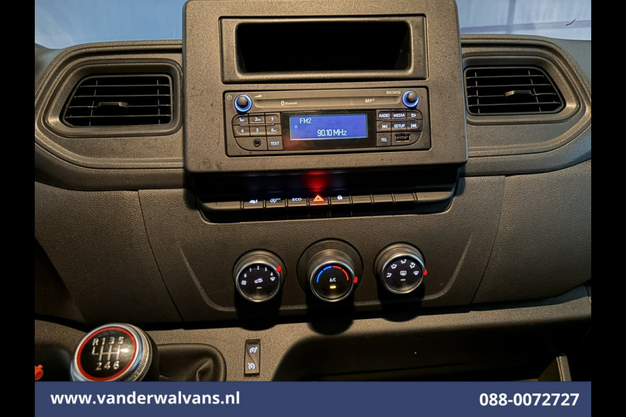 Renault Master 2.3 dCi 146pk Bakwagen 232cm Hoog Laadklep Zijdeur Euro6 Airco | LED | Lat om Lat betimmering Cruisecontrol, Bijrijdersbank, 972kg laadvermogen
