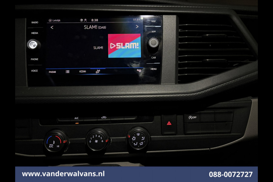Volkswagen Transporter 2.0 TDI L2H1 Euro6 Airco | Navigatie | Apple Carplay | Android Auto Bijrijdersbank, Achterklep