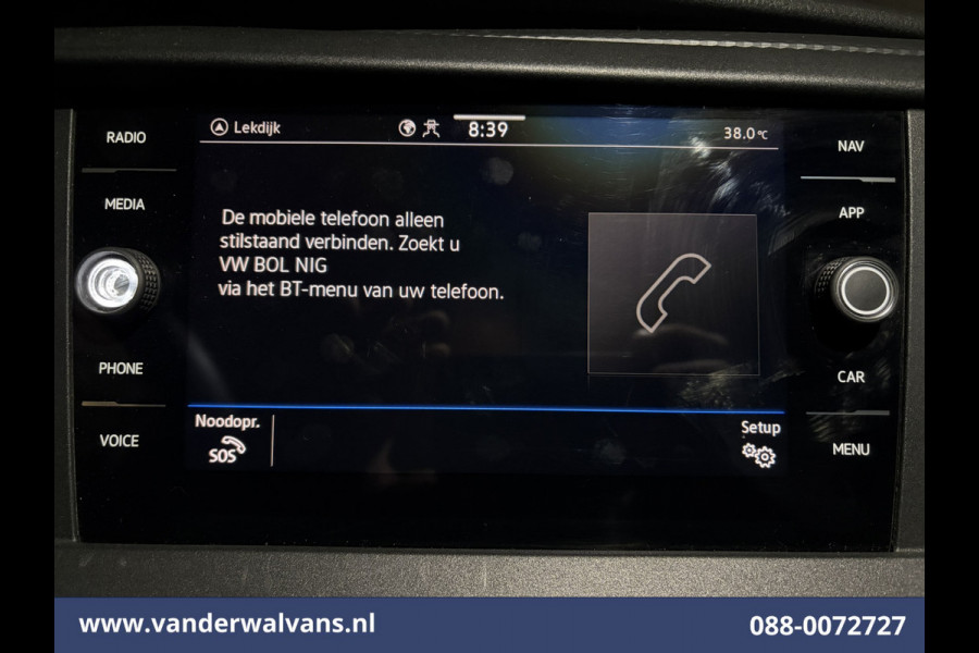Volkswagen Transporter 2.0 TDI L2H1 Euro6 Airco | Navigatie | Apple Carplay | Android Auto Bijrijdersbank, Achterklep