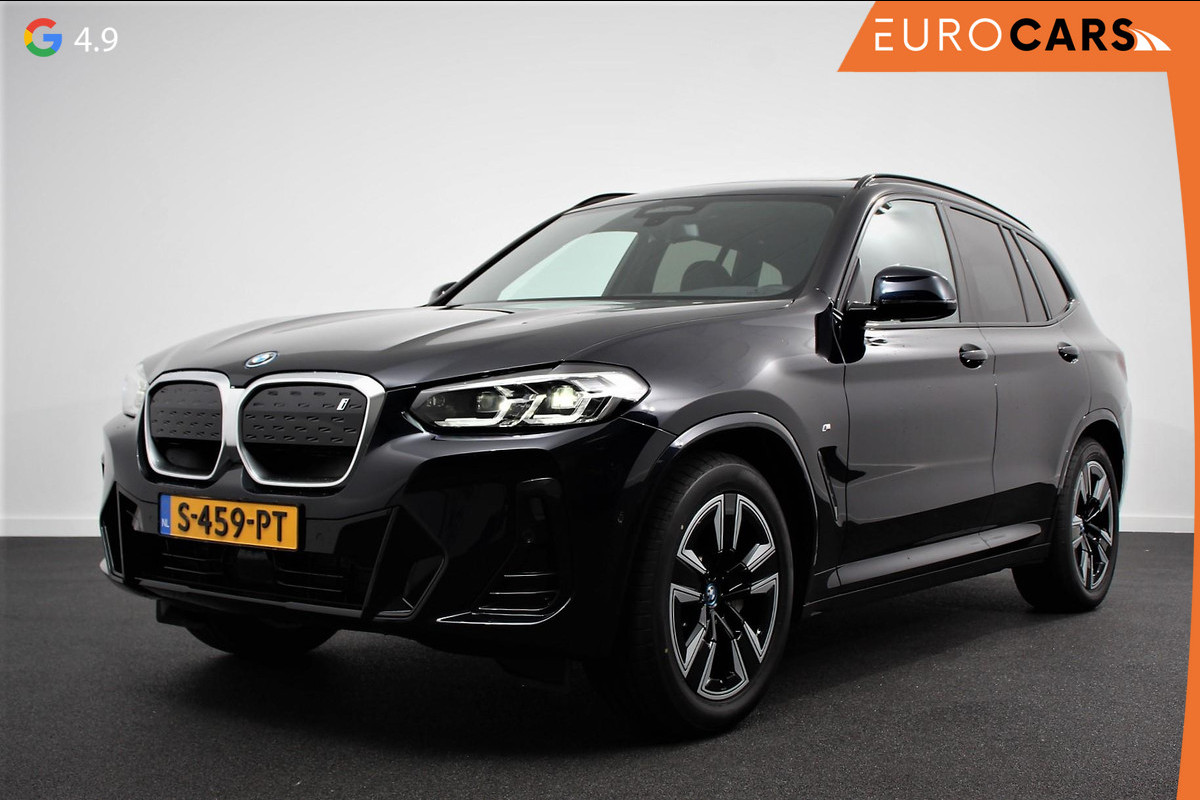BMW iX3 Executive M-Sport 80 kWh Leder Panoramisch Schuif-Kantel dak Camera Elektrisch bedienbare achterklep Climate control