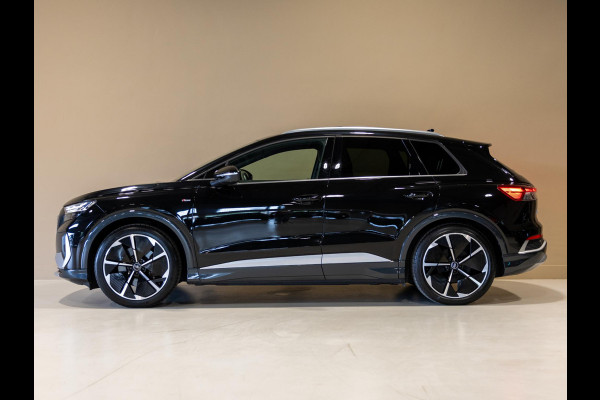 Audi Q4 e-tron 40 Launch edition S Competition 77 kWh 204pk / SoH 92,1 / Panorama dak / Sonos / Dodehoekdetectie / Trekhaak / Stoelverwarming / Apple carplay /