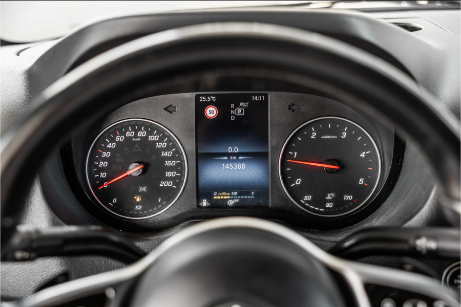 Mercedes-Benz Sprinter 317 1.9 CDI | ACC | LED Koplampen | Camera | Sortimo inrichting | Navigatie | CarPlay | Stoelverwarming | MBUX | Climate control | Stoel/Stoel | Dealer onderhouden | Nieuwe APK