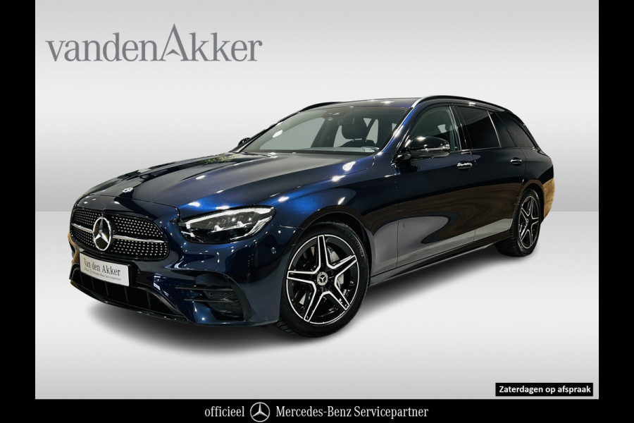 Mercedes-Benz E-Klasse 200 AMG Estate // Trekhaak // Leder // 360 Camera // Nightpakket // Sfeerverlichting // Keyless Entry // Alarm 3 // Dode hoek As