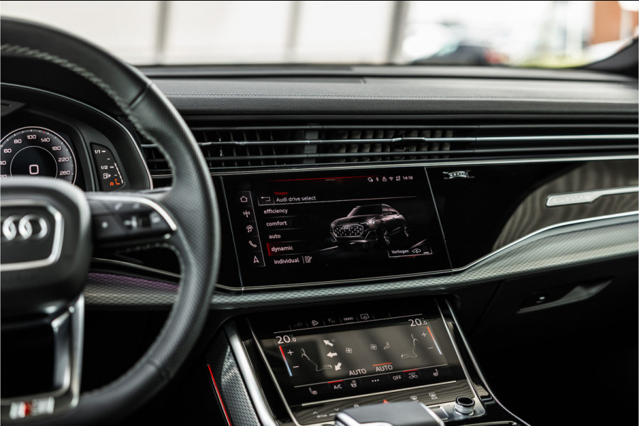 Audi Q8 60 TFSI e S-Line Competition | Panorama | B&O | Matrix Laser LED | 360 Camera | RS Zetels | Elek trekhaak | ACC | Stoelverwarming V+A | Keyless | MY2026 | Fabrieksgarantie
