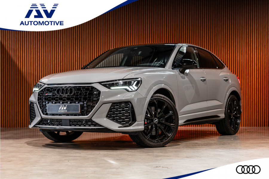 Audi RSQ3 2.5 TFSI 400 PK Sportback | Panorama | B&O 3D | Matrix | ACC | DCC Memory | RS Zetels | Sportuitlaat | Keramische coating | Sfeerverlichting | Dealer onderhouden | Nieuwe remmen rondom