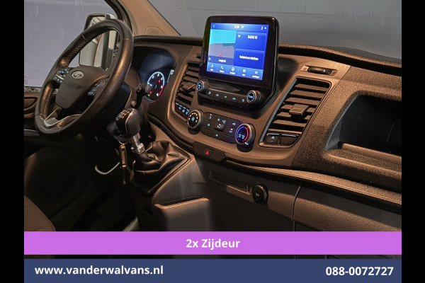 Ford Transit Custom 2.0 TDCI 130pk L2H1 Euro6 Airco | 2x zijdeur | Camera | Navigatie | LED | Cruisecontrol | 2800kg Trekhaak Android Auto, Parkeersensoren, Verwarmde voorruit, Bijrijdersbank, Achterklep