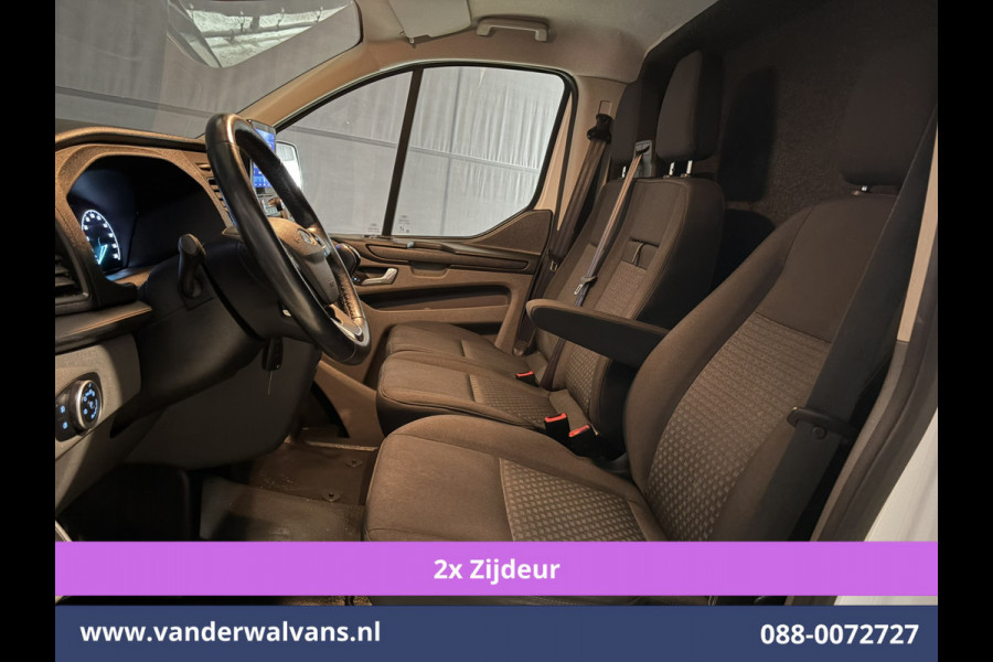 Ford Transit Custom 2.0 TDCI 130pk L2H1 Euro6 Airco | 2x zijdeur | Camera | Navigatie | LED | Cruisecontrol | 2800kg Trekhaak Android Auto, Parkeersensoren, Verwarmde voorruit, Bijrijdersbank, Achterklep