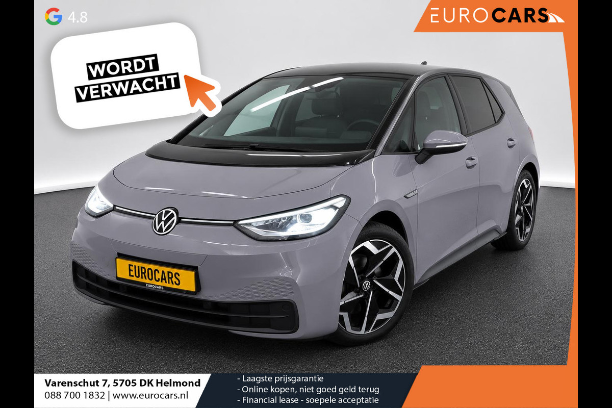 Volkswagen ID.3 Pro 58 kWh Navigatie Apple CarPlay Android Auto Parkeerhulp Adaptive Cruise Control Stoel- en stuurverwarming Full Led Climate Control Lichtmetalen velgen