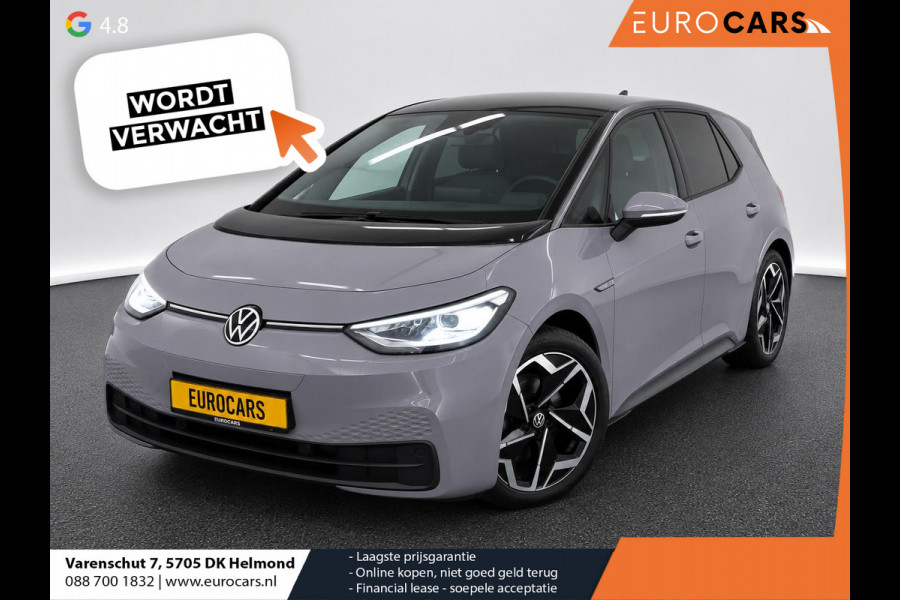 Volkswagen ID.3 Pro 58 kWh Navigatie Apple CarPlay Android Auto Parkeerhulp Adaptive Cruise Control Stoel- en stuurverwarming Full Led Climate Control Lichtmetalen velgen