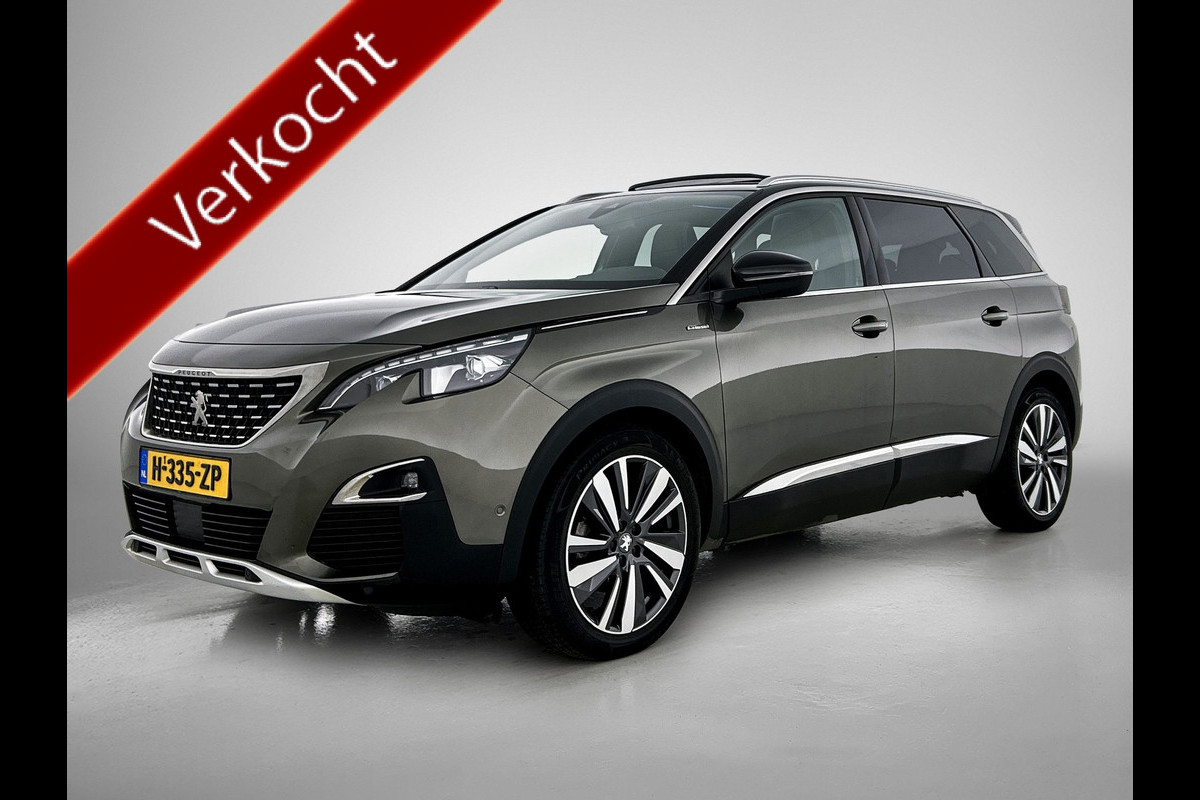 Peugeot 5008 1.5 HDI Automaat 7Pers. GT-Line Euro6 / Panoramadak / Trekhaak / Leder / Airco-ecc./ Xenon / Apk nieuw