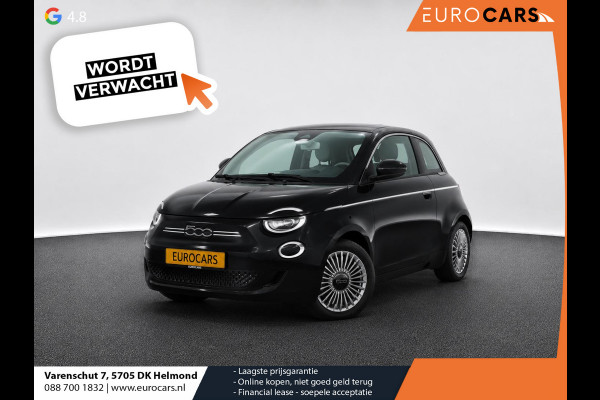 Fiat 500 Icon 42 kWh Navigatie Apple CarPlay Android Auto Camera Parkeerhulp Adaptive Cruise Control Stoelverwarming Climate Control Lichtmetalen velgen