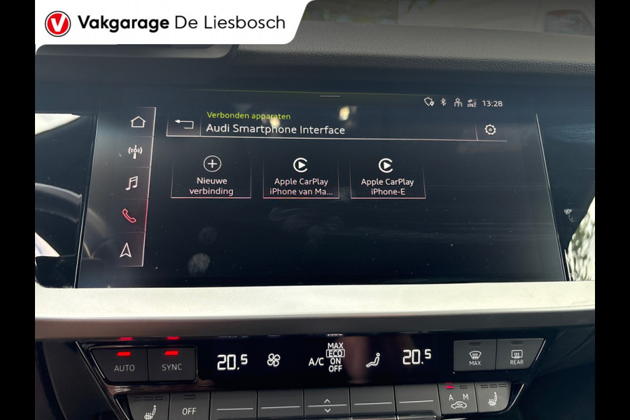 Audi A3 Sportback 40 TFSI e Advanced edition/navi/camera/apple/vitual/cruisec/stoel verw