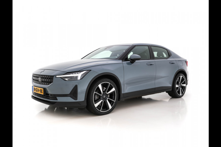 Polestar 2 Long Range Single Motor 78 kWh [ 3-Fase-11kW ] {SoH-95%} (INCL-BTW) *NAVI-FULLMAP | FULL-LED | KEYLESS | CAMERA | LANE-ASSIST | DIGI-COCKPIT | DAB+ | COMFORT-SEATS | ECC | PDC | 20''ALU*