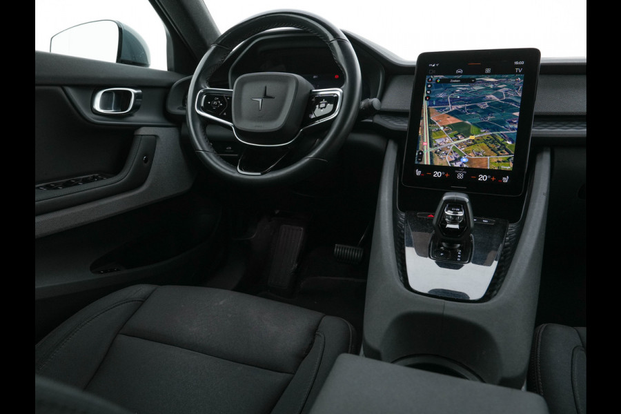 Polestar 2 Long Range Single Motor 78 kWh [ 3-Fase-11kW ] {SoH-95%} (INCL-BTW) *NAVI-FULLMAP | FULL-LED | KEYLESS | CAMERA | LANE-ASSIST | DIGI-COCKPIT | DAB+ | COMFORT-SEATS | ECC | PDC | 20''ALU*