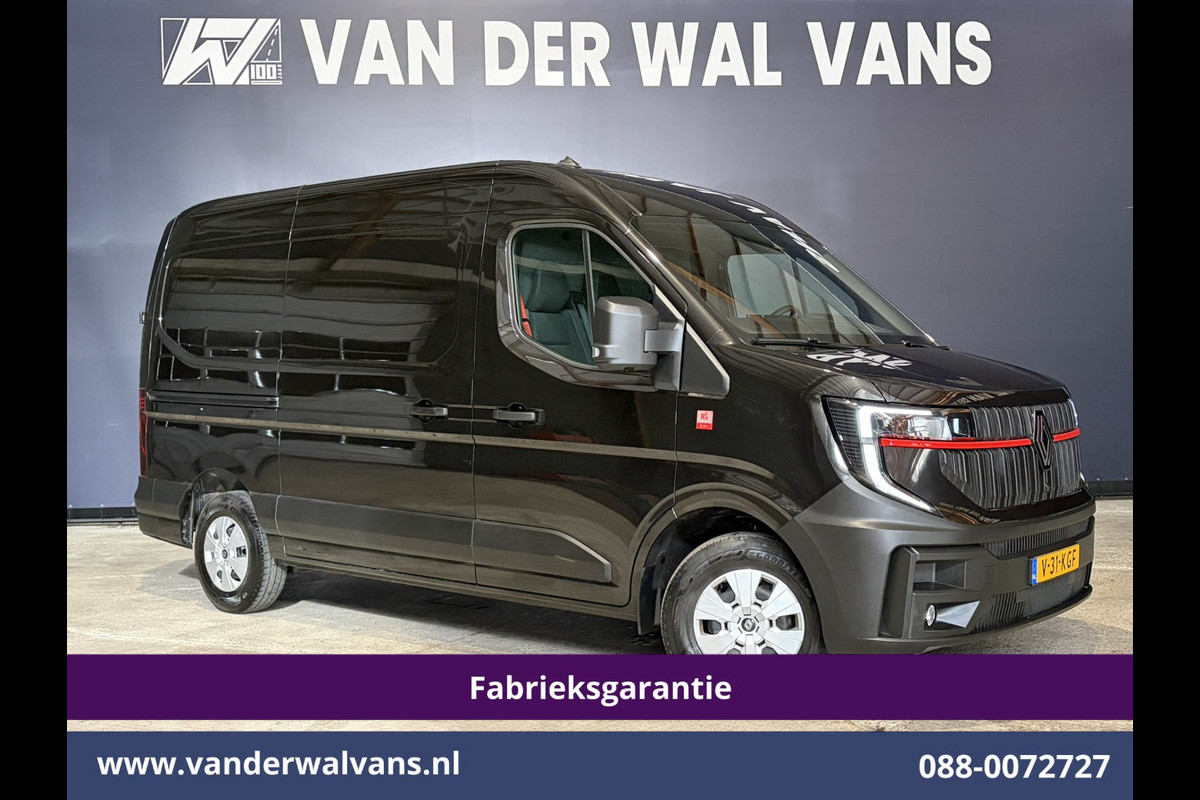 Renault Master 2.0 dCi 150pk L2H2 Fabrieksgarantie Euro6 Airco | Camera | LED | 2500kg Trekhaak | Apple Carplay Android Auto, Cruisecontrol, Parkeersensoren, Bijrijdersbank