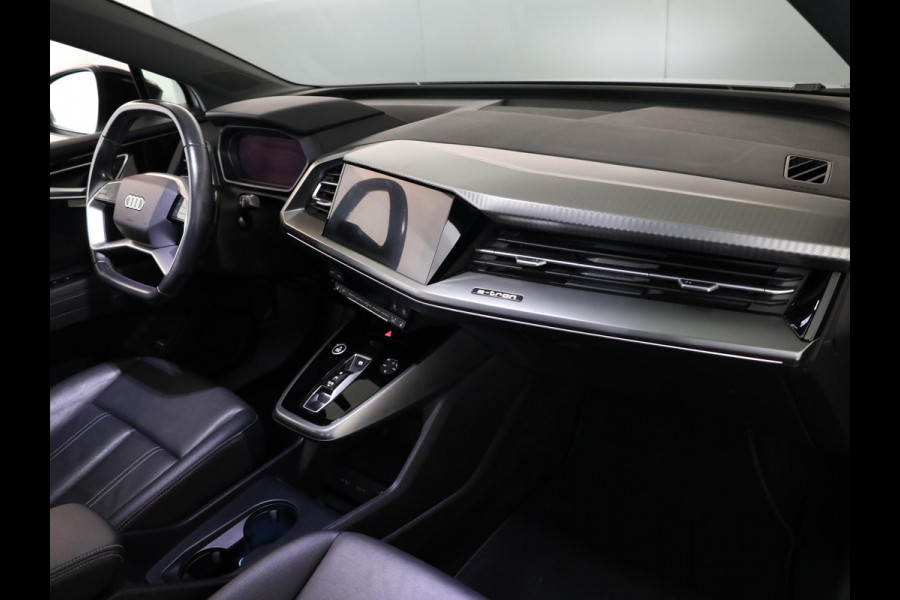 Audi Q4 e-tron 40 S line 77 kWh 204pk | SOH 91,30% | Panoramadak | Lederen bekleding | Lichtmetalen velgen | Matrix Led