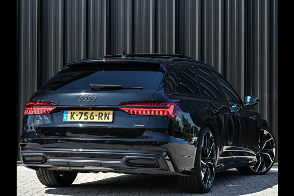 Audi A6 Avant 50 TDI quattro Design Pro Line Plus | Panoramadak | Night Vision | B&O | HUD | 360 Camera | Achterasbesturing | ACC | Memory Seats | Soft Close | Luchtvering | Trekhaak | Ambiance Interieur |