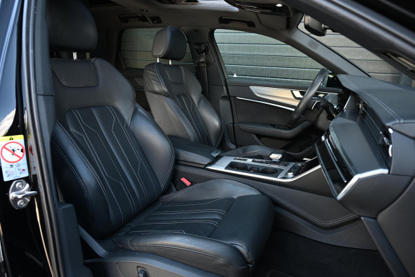 Audi A6 Avant 50 TDI quattro Design Pro Line Plus | Panoramadak | Night Vision | B&O | HUD | 360 Camera | Achterasbesturing | ACC | Memory Seats | Soft Close | Luchtvering | Trekhaak | Ambiance Interieur |