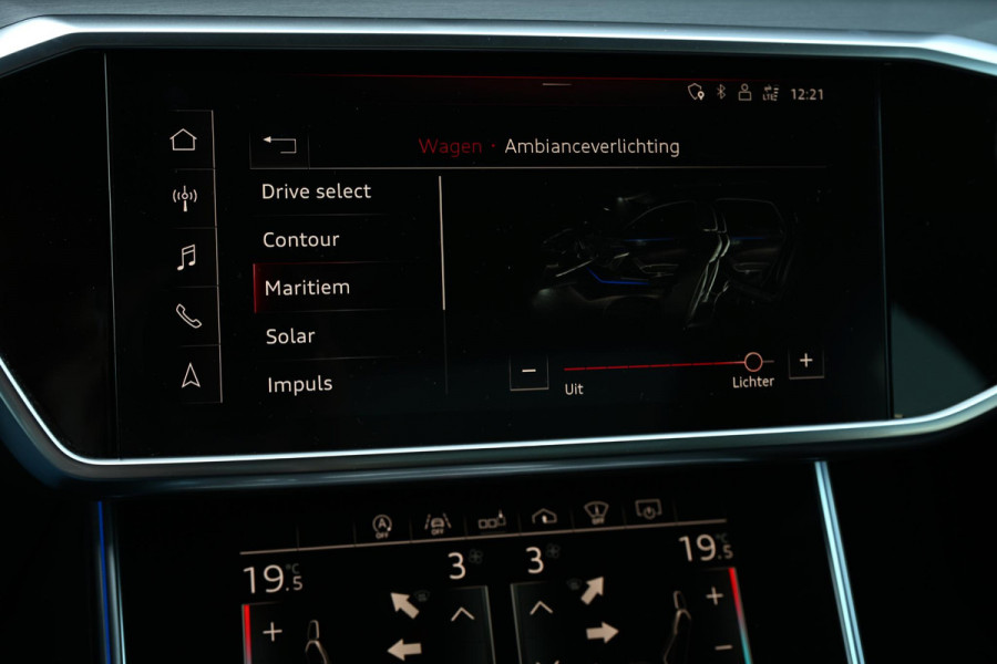 Audi A6 Avant 50 TDI quattro Design Pro Line Plus | Panoramadak | Night Vision | B&O | HUD | 360 Camera | Achterasbesturing | ACC | Memory Seats | Soft Close | Luchtvering | Trekhaak | Ambiance Interieur |