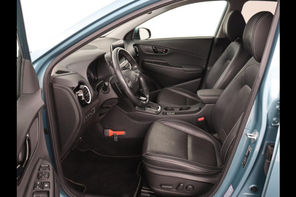 Hyundai Kona 1.6 GDI HEV Premium | Stoelventilatie | Leder 1e eigenaar | Adaptive cruise | Head-Up | Trekhaak | Achterbankverwarming | Carplay | Navigatie | Keyless | Krell Audio | Side Assist | Stoelverwarming