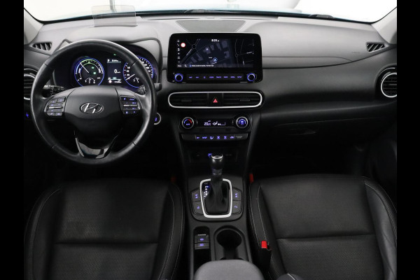 Hyundai Kona 1.6 GDI HEV Premium | Stoelventilatie | Leder 1e eigenaar | Adaptive cruise | Head-Up | Trekhaak | Achterbankverwarming | Carplay | Navigatie | Keyless | Krell Audio | Side Assist | Stoelverwarming