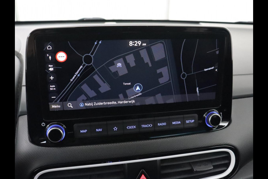 Hyundai Kona 1.6 GDI HEV Premium | Stoelventilatie | Leder 1e eigenaar | Adaptive cruise | Head-Up | Trekhaak | Achterbankverwarming | Carplay | Navigatie | Keyless | Krell Audio | Side Assist | Stoelverwarming