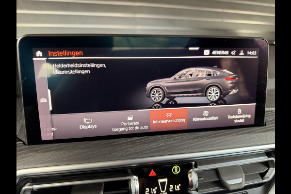 BMW X4 xDrive20i Business Edition Plus | Laser LED | Pano | Leder | Sportstoelen | Stoelverwarming | Elek. achterklep | Sfeerverlichting | Keyless | HUD |