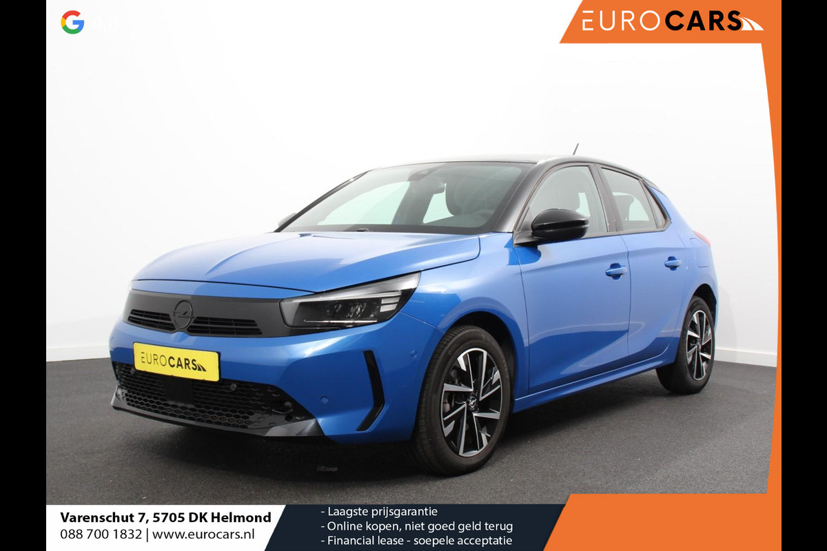 Opel Corsa 1.2 Turbo Hybrid 100pk Automaat GS Navigatie Apple Carplay/Android Auto Airco Camera Cruise Control Led Lichtmetalen velgen Camera