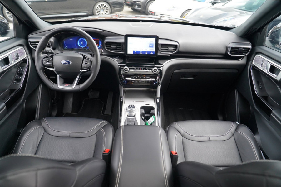 Ford Explorer 3.0 V6 ST 400PK | 7 pers | Panorama | Adaptieve cruise | 360 cam | luxe leder | Stoelkoeling | Lane Assist | DVD |