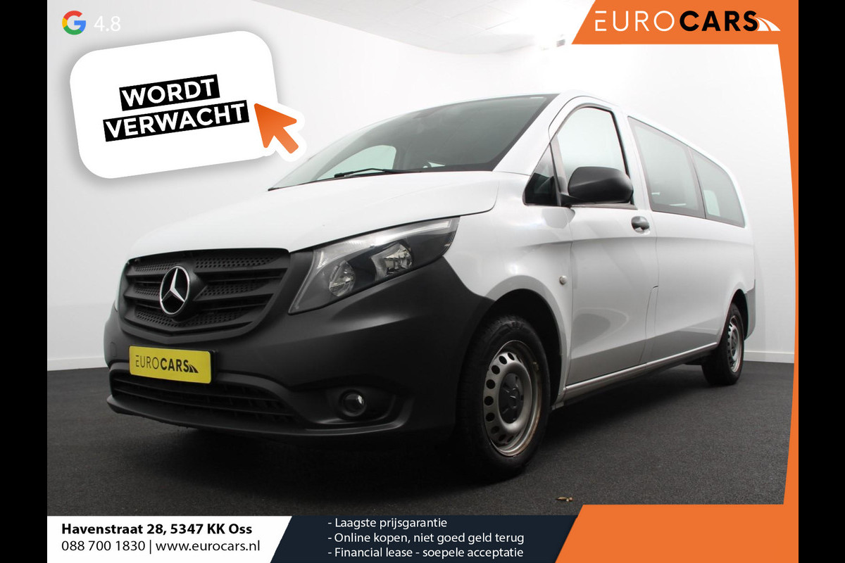 Mercedes-Benz Vito Tourer 114 CDI Automaat Pro L3 8persoons PERSONENBUS Demo incl. BTW/ incl. BPM Navigatie Airco Cruise Control