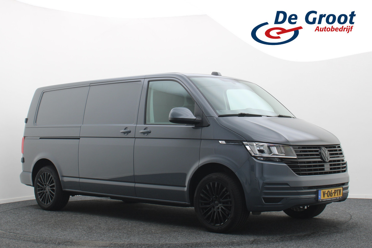 Volkswagen Transporter 2.0 TDI DSG 150 PK Lang 3-Zits, Airco, Cruise, Apple Carplay, Camera, DAB, PDC, Trekhaak, 18''