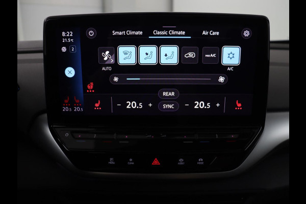 Volkswagen ID.4 First Max 77 kWh | SOH 91,9% | Panoramadak | Leder/alcantara | Memory | Stuur/stoel verwarming | Adaptive cruise | 360 camera | Dodehoek detectie | Carplay | Sfeerverlichting |