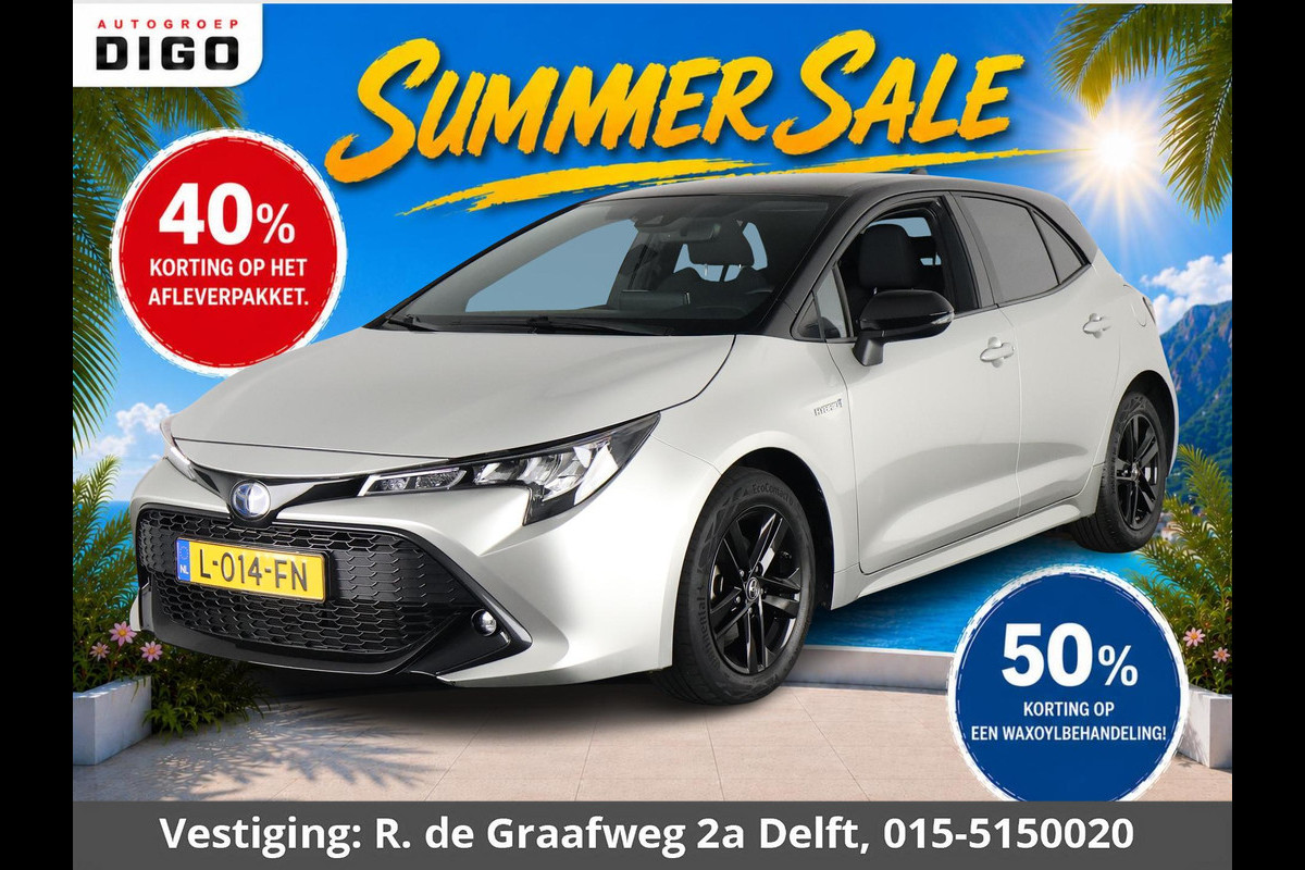 Toyota Corolla 1.8 Hybrid Active Bi-Tone Sport | Apple Carplay & AndroidAUTO | Navigatie | Privacy Glass |