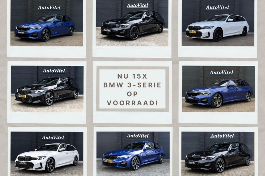 BMW 3 Serie Touring 330e M Sport | Head-up | Sportleder | 19' Inch Breedset | Comfort Access | Trekhaak | Adap. Cruise