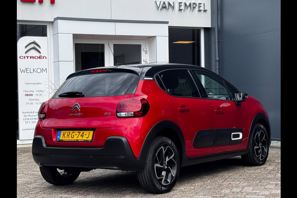 Citroën C3 1.2 PureTech Shine | Automaat | Camera | Stoelverwarming | PDC voor + achter | Navigatie