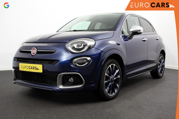 Fiat 500X 1.4 Turbo 150pk Yacht Club Automaat Leder Navigatie Canvas vouwdak Adaptive Cruise Control Camera Led 18" Lichtmetalen Velgen Extra getint glas