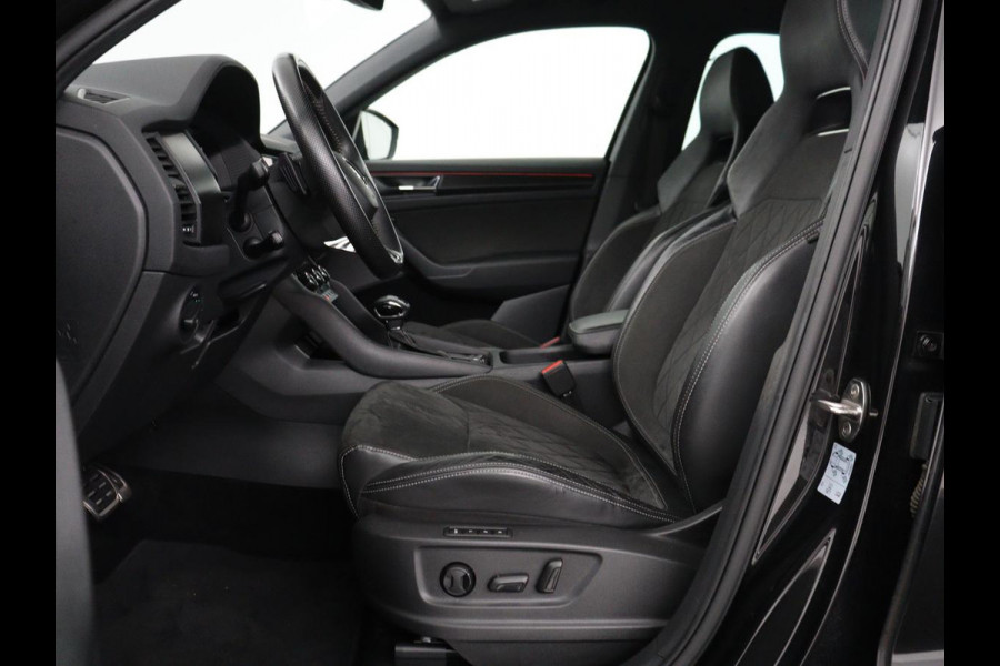 Škoda Kodiaq 1.5 TSI Sportline Business | Leder/alcantara | Memory | Stuur/stoel verwarming | Canton sound | Adaptive cruise | Carplay | Camera | Park assist | Trekhaak