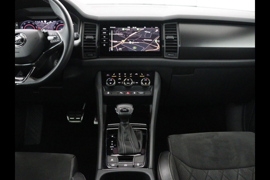 Škoda Kodiaq 1.5 TSI Sportline Business | Leder/alcantara | Memory | Stuur/stoel verwarming | Canton sound | Adaptive cruise | Carplay | Camera | Park assist | Trekhaak