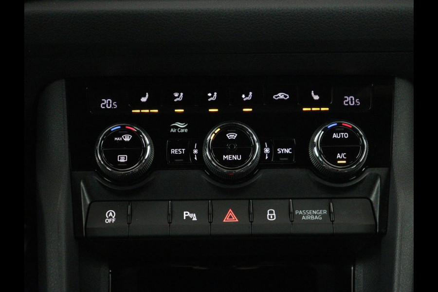 Škoda Kodiaq 1.5 TSI Sportline Business | Leder/alcantara | Memory | Stuur/stoel verwarming | Canton sound | Adaptive cruise | Carplay | Camera | Park assist | Trekhaak