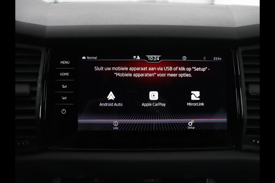Škoda Kodiaq 1.5 TSI Sportline Business | Leder/alcantara | Memory | Stuur/stoel verwarming | Canton sound | Adaptive cruise | Carplay | Camera | Park assist | Trekhaak