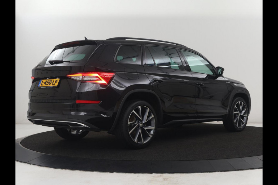Škoda Kodiaq 1.5 TSI Sportline Business | Leder/alcantara | Memory | Stuur/stoel verwarming | Canton sound | Adaptive cruise | Carplay | Camera | Park assist | Trekhaak