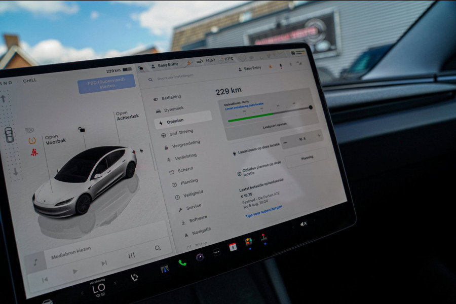 Tesla Model 3 RWD 60 kWh | Selfdriving optie | Panorama sunroof | 360cam | LED | Sfeerverlichting | Adaptieve cruise | Lane assist
