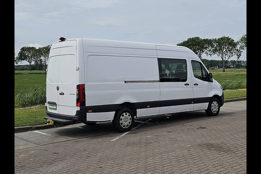 Mercedes-Benz Sprinter 317 L3H2, dubbele cabine,automaat, airco, LED, mbux, navi, camera, trekhaak