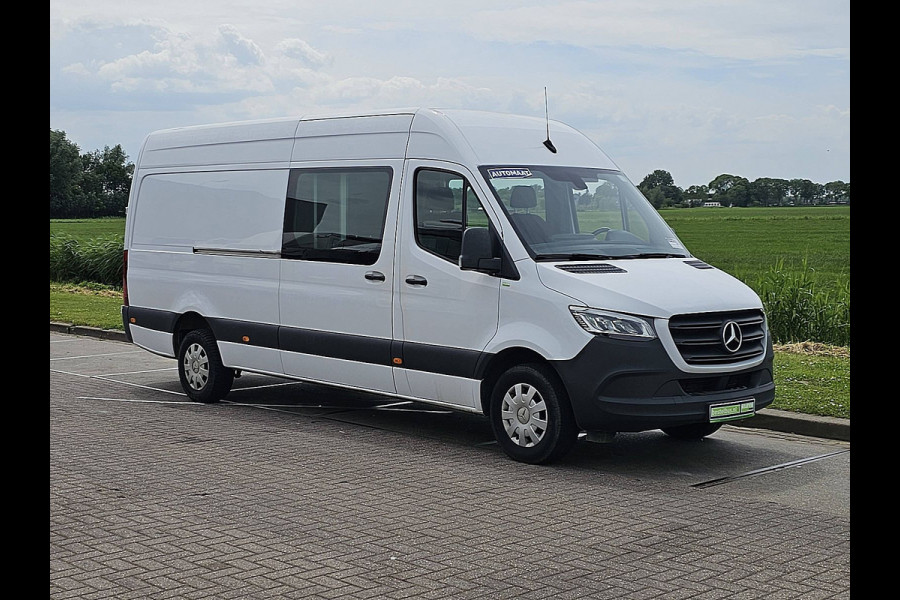 Mercedes-Benz Sprinter 317 L3H2, dubbele cabine,automaat, airco, LED, mbux, navi, camera, trekhaak